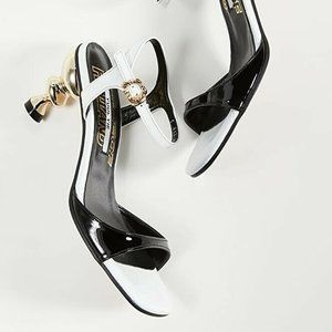 NIB House of Holland x Yuul Yie Sunset 70mm Heel Ankle Strap Slingback Sandal